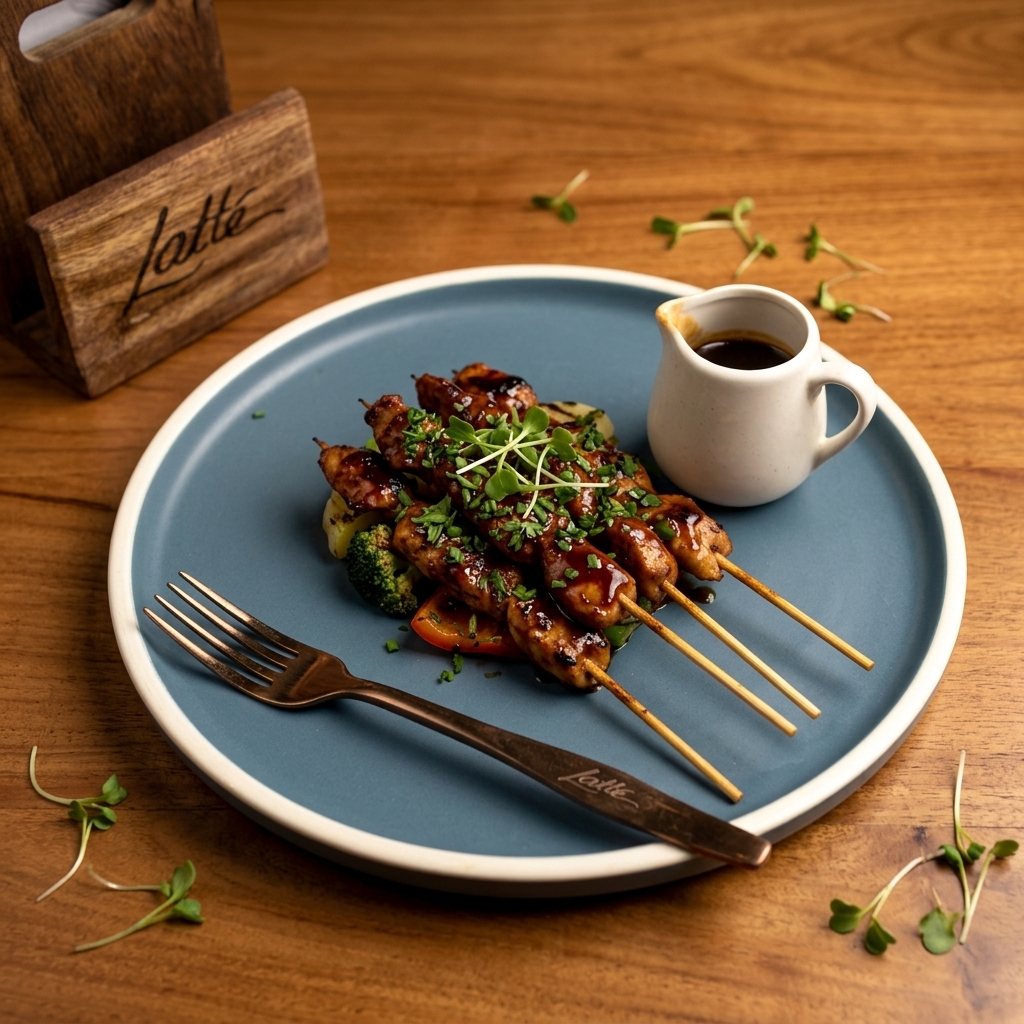 Indonesian Teriyaki Satay