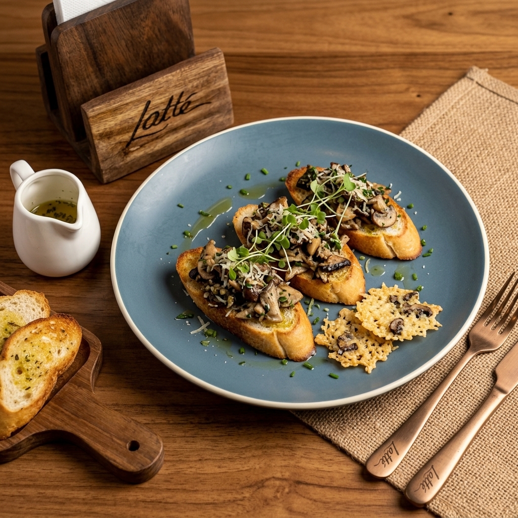 Mushroom Bruschetta