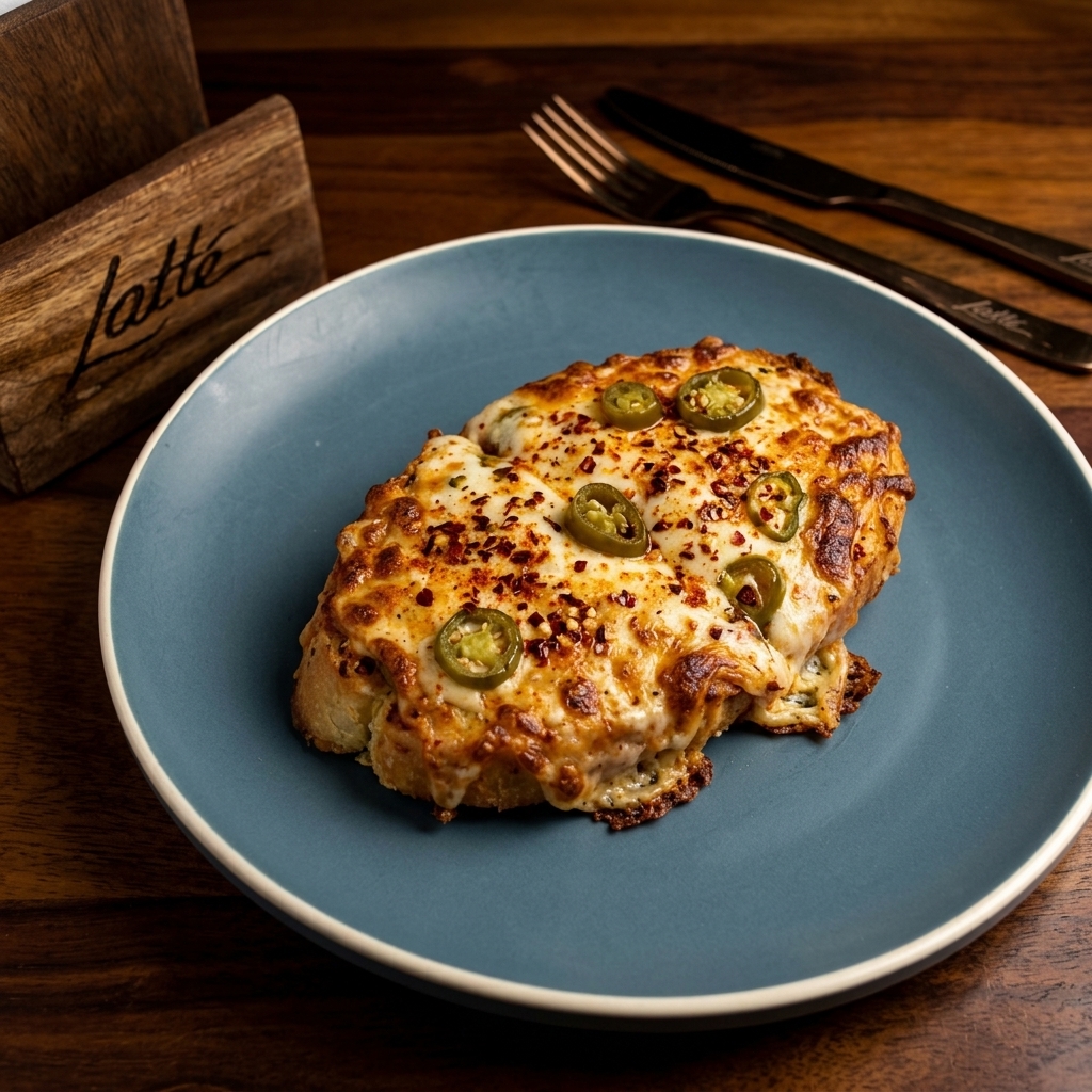 Spicy Cheesy Garlic Bread