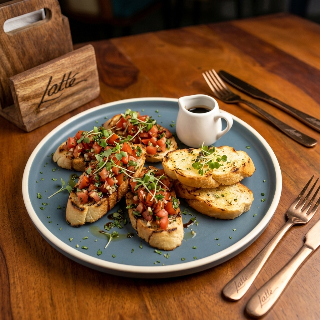 Tomato Basil Bruschetta