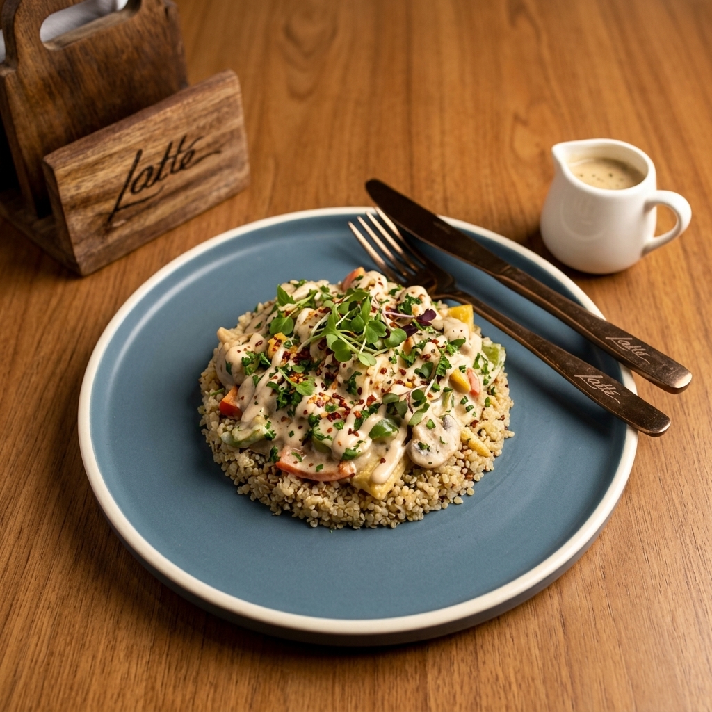 Exotic Vegetable Stroganoff