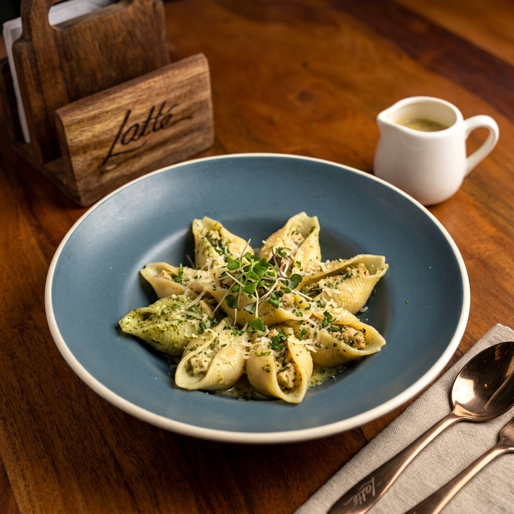 Chicken Stuffed Conchiglie