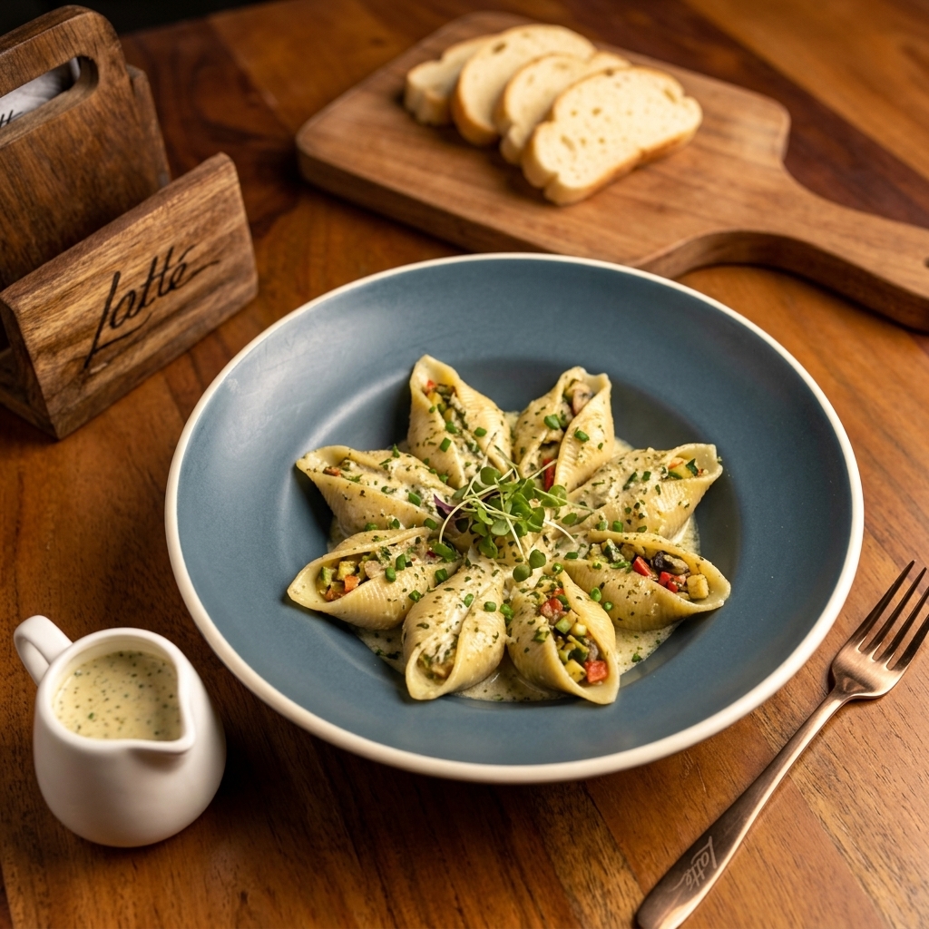 Exotic Stuffed Conchiglie