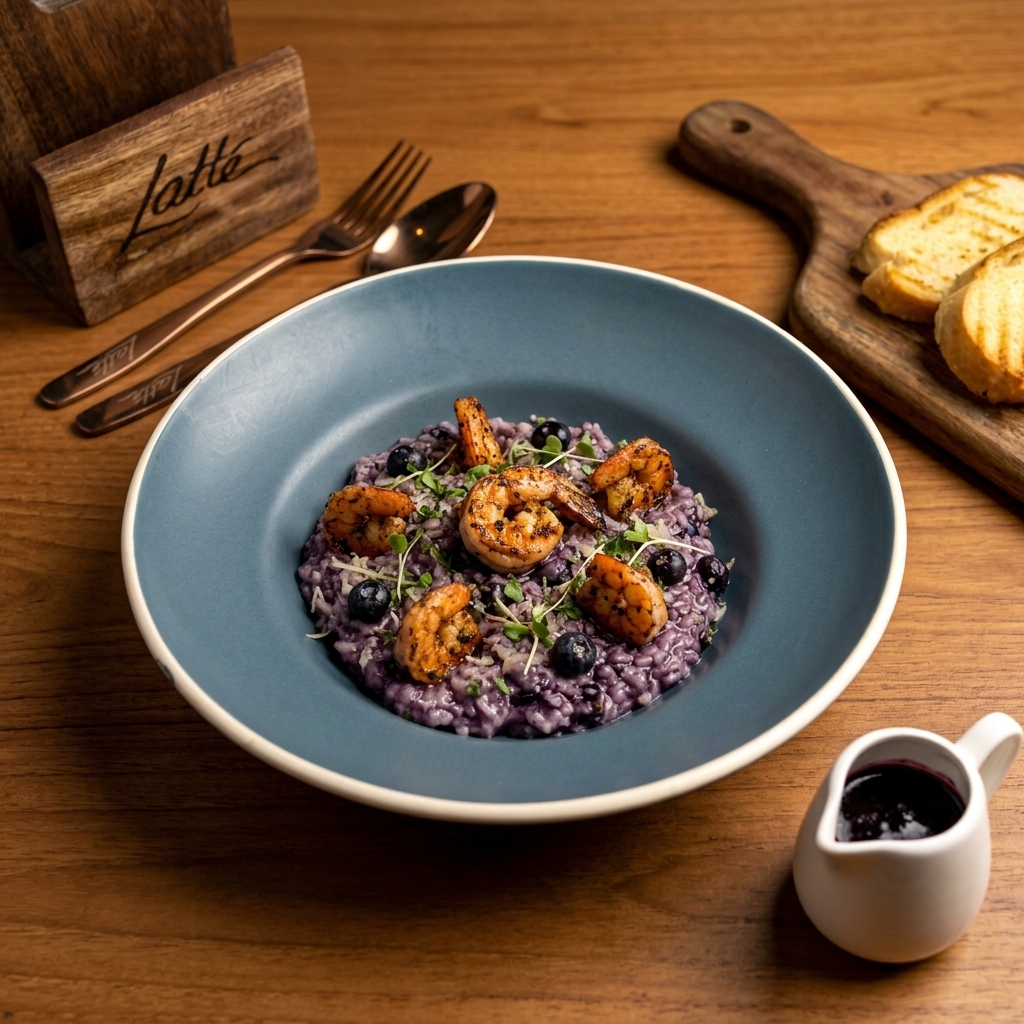 Blueberry & Prawn
