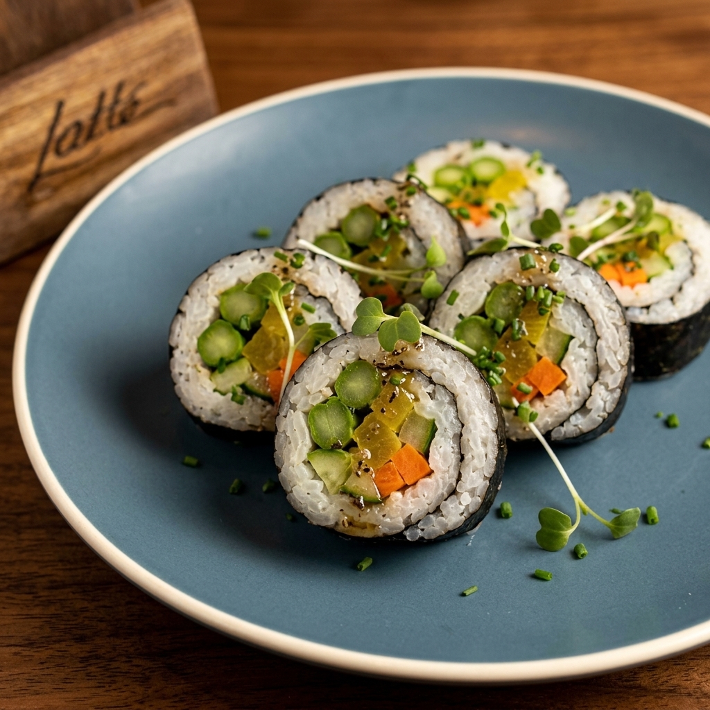 Truffle Asparagus Maki
